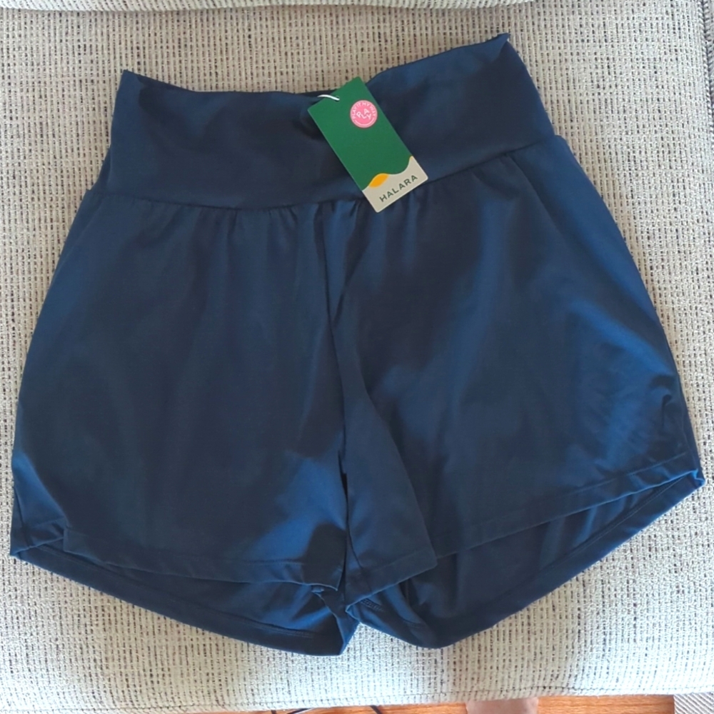 Halara High Waisted Shorts with Hidden Side Pockets